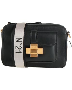 N°21 Cross-Body Bag Leather - Black