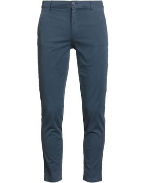 Tommy Hilfiger Trousers Cotton, Elastane - Blue