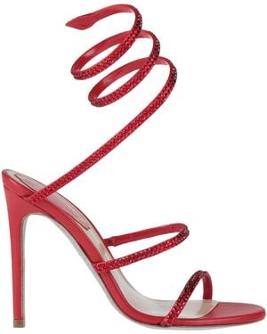 Rene Caovilla Sandals Textile Fibres - Pink