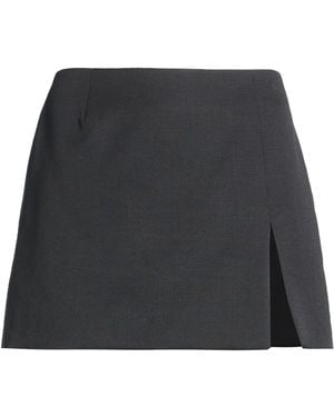 Area Mini Skirt Wool - Gray