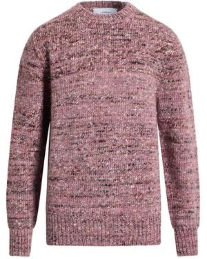 Lardini Antique Rose Jumper Wool, Alpaca Wool, Silk - Red