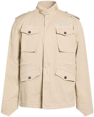 Saucony Jacket Cotton, Elastane - Natural