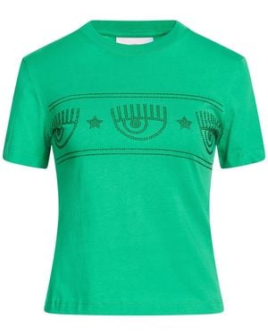 Chiara Ferragni T-Shirts - Green