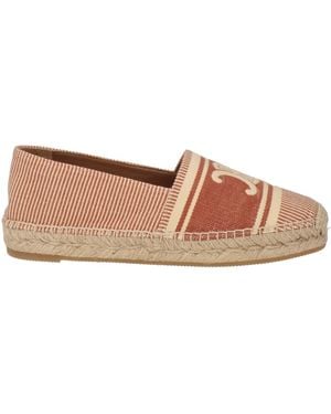 Celine Camel Espadrilles Textile Fibers - Brown