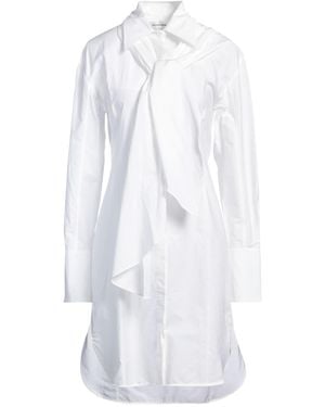 Victoria Beckham Midi Dress Organic Cotton, Polyester, Recycled Polyester - White