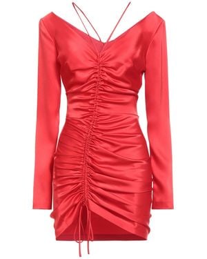 David Koma Mini Dress Triacetate - Red