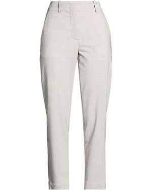 Eleventy Light Pants Wool, Elastane - White