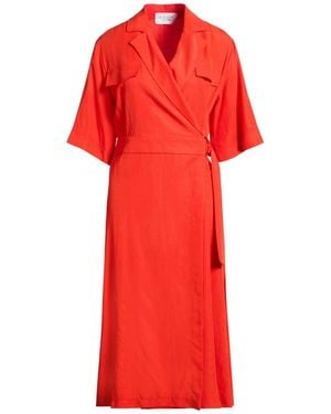 Kaos Midi Dresses - Red
