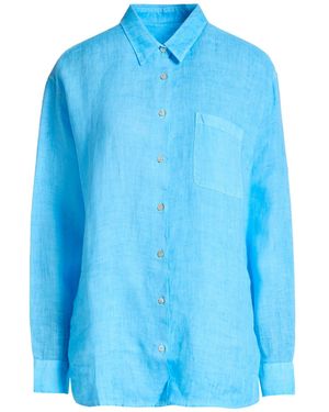 120% Lino Shirt - Blue