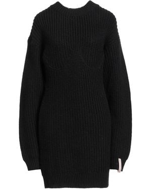 Mar De Margaritas Mini-Kleid - Schwarz