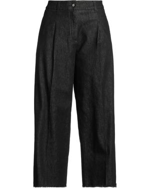Fabiana Filippi Jeans Cotton, Elastane - Black