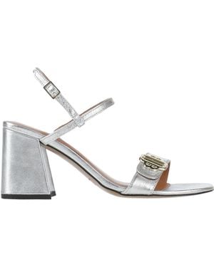 Maje Sandals Leather - White