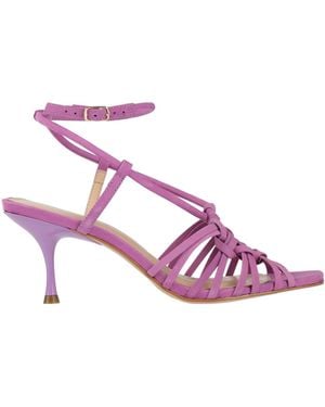 Miss Unique Sandals Leather - Pink
