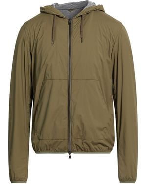 Herno Resort Military Jacket Polyamide, Elastane, Viscose - Green
