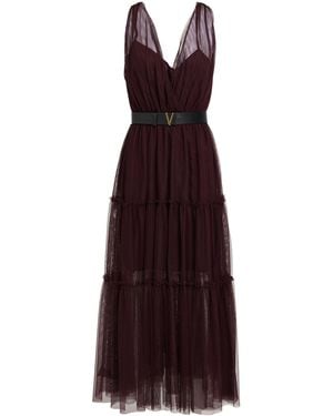 ViCOLO Maxi Dress Polyester - Purple