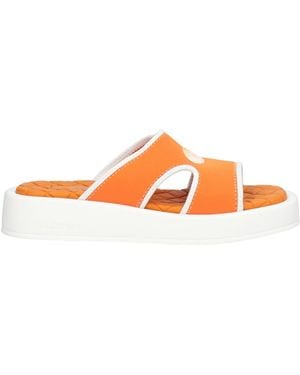 Baldinini Sandals Textile Fibers - Orange