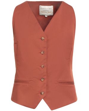 ALESSIA SANTI Tailored Vest Cotton, Polyamide, Elastane - Pink