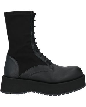 Paloma Barceló Ankle Boots Textile Fibers - Black