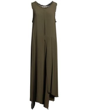 Hache Maxi-Kleid - Grün