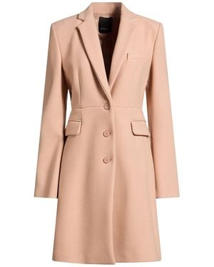 Pinko Coat Wool, Polyamide - Natural