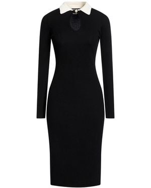 KARL LAGERFELD Midi Dress - Black