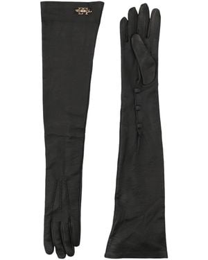 Elisabetta Franchi Gloves - Black