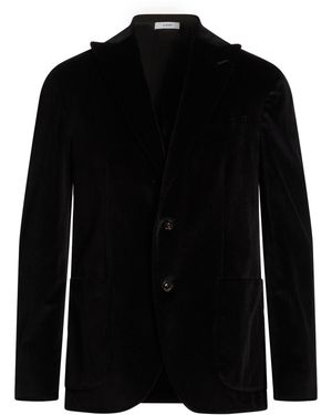 Boglioli Blazer Cotton, Elastane - Black