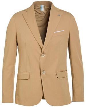 OVER/D Sand Blazer Polyester, Viscose, Elastane - Natural