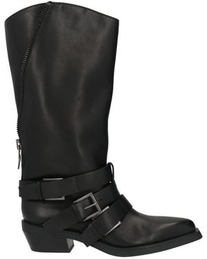 Ash Boot Leather - Black
