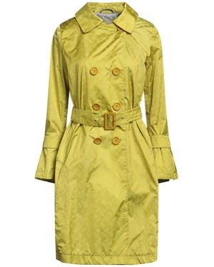 Herno Overcoat & Trench Coat - Yellow