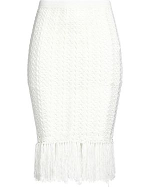 Liya Midi Skirt - White
