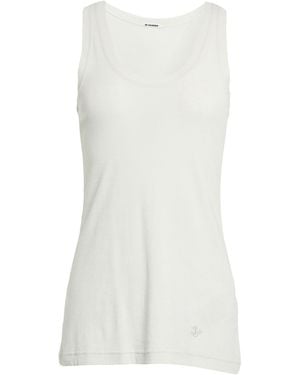 Jil Sander Camiseta De Tirantes - Blanco