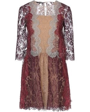Alberta Ferretti Short Dress - Multicolour