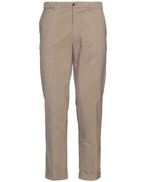 Briglia 1949 Trousers Cotton, Elastane - Natural