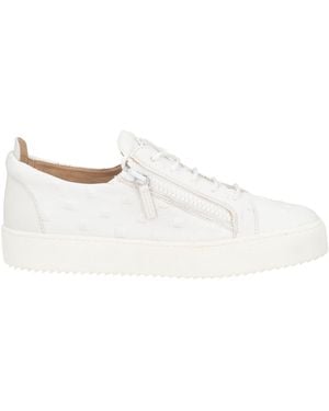 Giuseppe Zanotti Sneakers Soft Leather - White