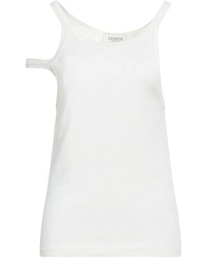 Laneus Top Cotton, Silk - White