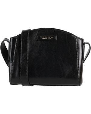 The Bridge Cross-Body Bag Leather - Black