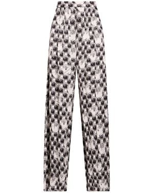 Manila Grace Pants Viscose - White