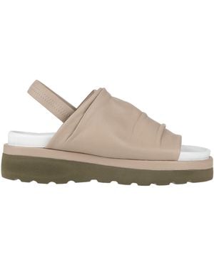 Ixos Taupe Sandals Leather - Gray