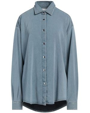 Laneus Shirt Lyocell, Polyester, Cotton, Elastane - Blue