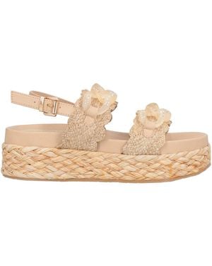 CafeNoir Sandals - Natural