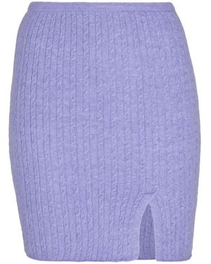 8 by YOOX Mini Skirt - Blue