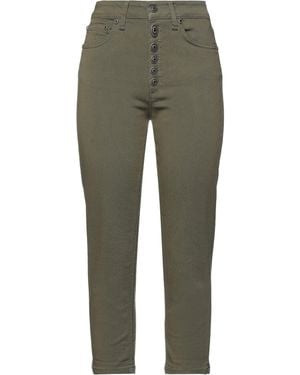 Dondup Military Pants Cotton, Elastomultiester, Elastane - Green