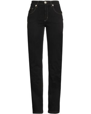 Angelo Marani Jeans Cotton, Polyamide, Elastane - Black