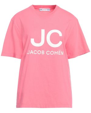 Jacob Cohen Coral T-Shirt Cotton - Pink