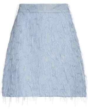 Siste's Capsule Mini Skirt Polyester - Blue