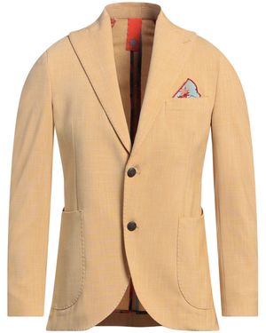 Bharnaba Blazer Polyester, Rayon, Elastane - Natural