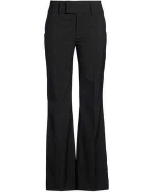 Department 5 Trousers Polyester, Virgin Wool, Elastane - Black