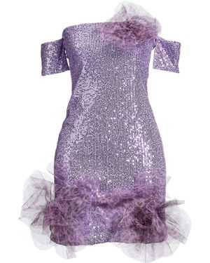 Babylon Mini Dress - Purple