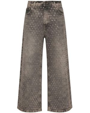 8pm Charcoal Jeans Cotton - Grey